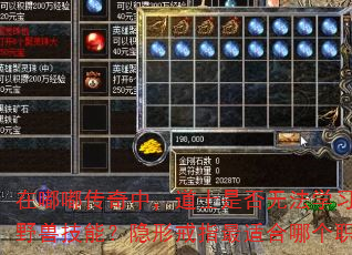 在嘟嘟传奇中,道士是否无法学习召唤野兽技能?隐形戒指最适合哪个职业? 在嘟嘟传奇中,道士是否无法学习召唤野兽技能?隐形戒指最适合哪个职业?