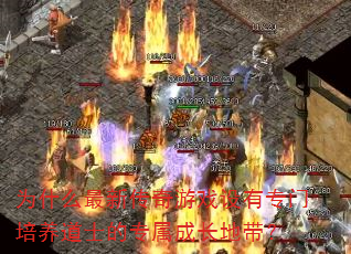 为什么最新传奇游戏设有专门培养道士的专属成长地带? 为什么最新传奇游戏设有专门培养道士的专属成长地带?