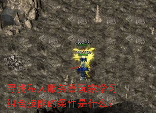 寻找私人服务器玩家学习组合技能的条件是什么? 寻找私人服务器玩家学习组合技能的条件是什么?