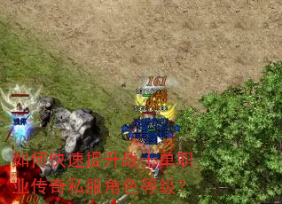如何快速提升战士单职业传奇私服角色等级? 如何快速提升战士单职业传奇私服角色等级?