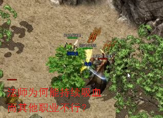 法师为何能持续吸血而其他职业不行? 法师为何能持续吸血而其他职业不行?