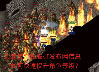 最新传奇私服sf发布网信息,如何快速提升角色等级? 最新传奇私服sf发布网信息,如何快速提升角色等级?