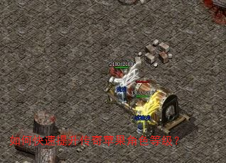 如何快速提升传奇苹果角色等级? 如何快速提升传奇苹果角色等级?