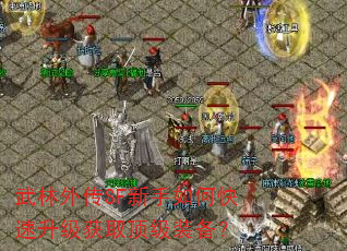 武林外传SF新手如何快速升级获取顶级装备? 武林外传SF新手如何快速升级获取顶级装备?