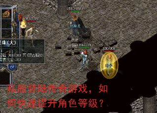 私服登陆传奇游戏,如何快速提升角色等级? 私服登陆传奇游戏,如何快速提升角色等级?