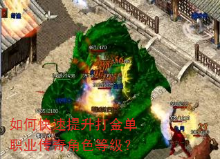 如何快速提升打金单职业传奇角色等级? 如何快速提升打金单职业传奇角色等级?