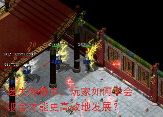 迷失传奇中,玩家如何学会取舍才能更高效地发展? 迷失传奇中,玩家如何学会取舍才能更高效地发展?